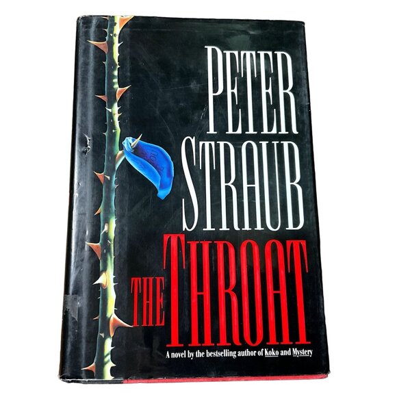 THE THROAT PETER STRAUB BOOK 1993 1ST ED HARDCOVER DUSTJACKET EX LIBRARY - Picture 1 of 7